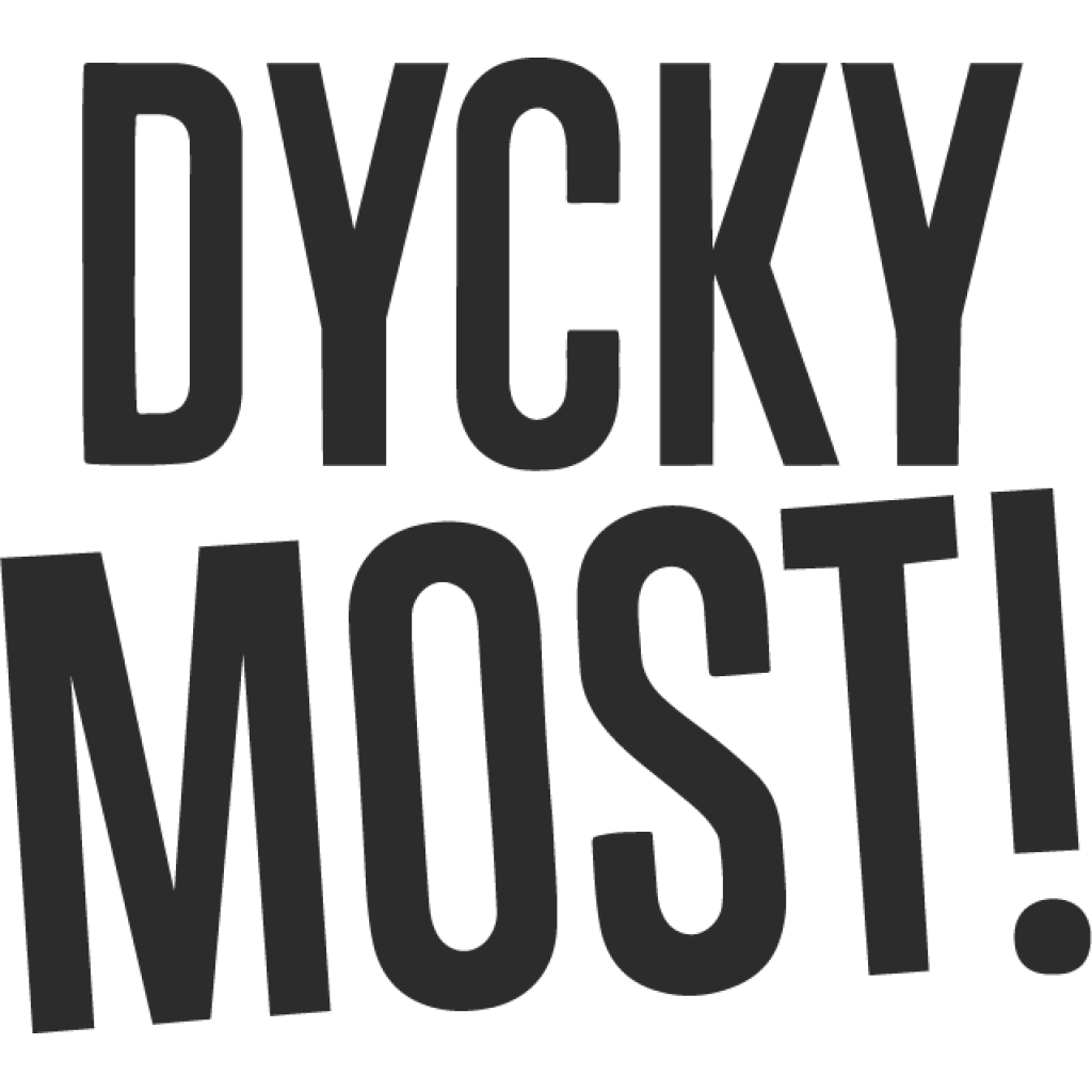 Dycky Most! samolepka Dycky Most! samolepka