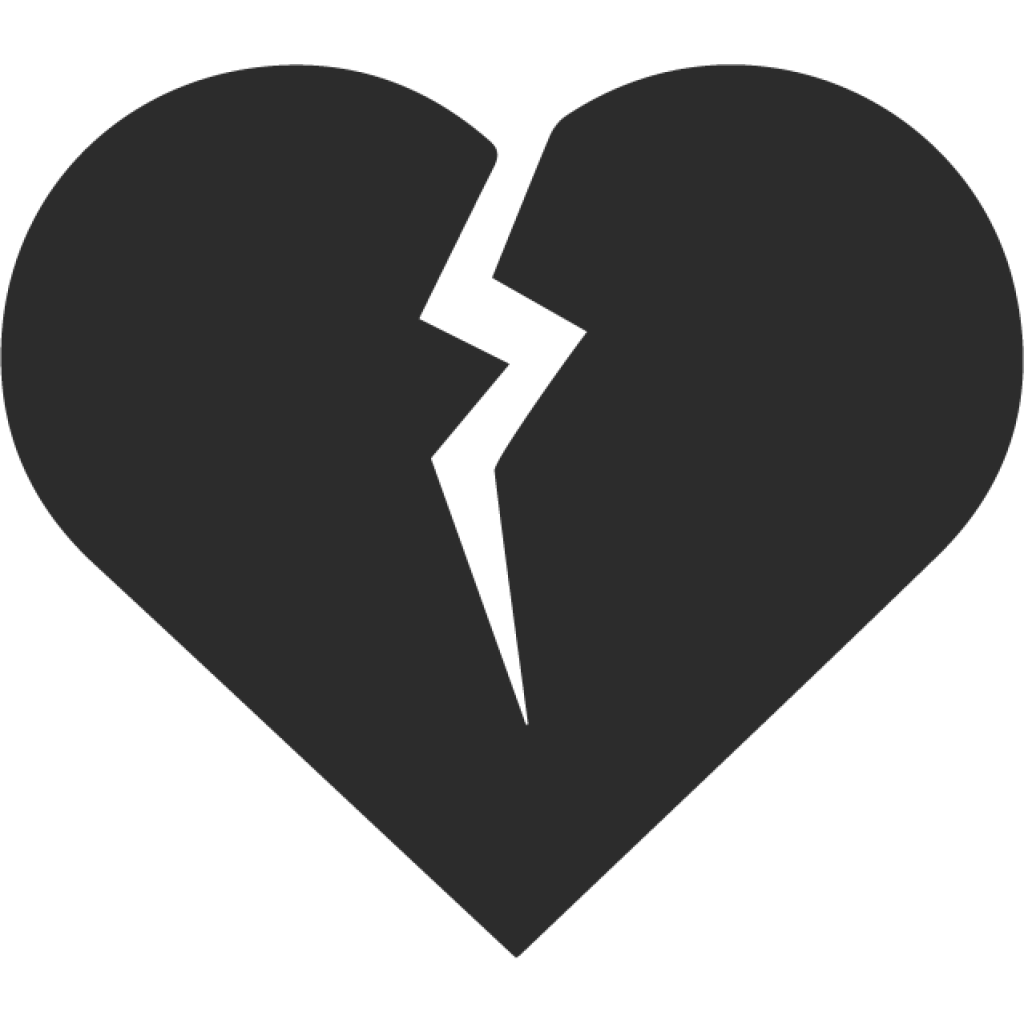 Broken Heart samolepka Broken Heart samolepka