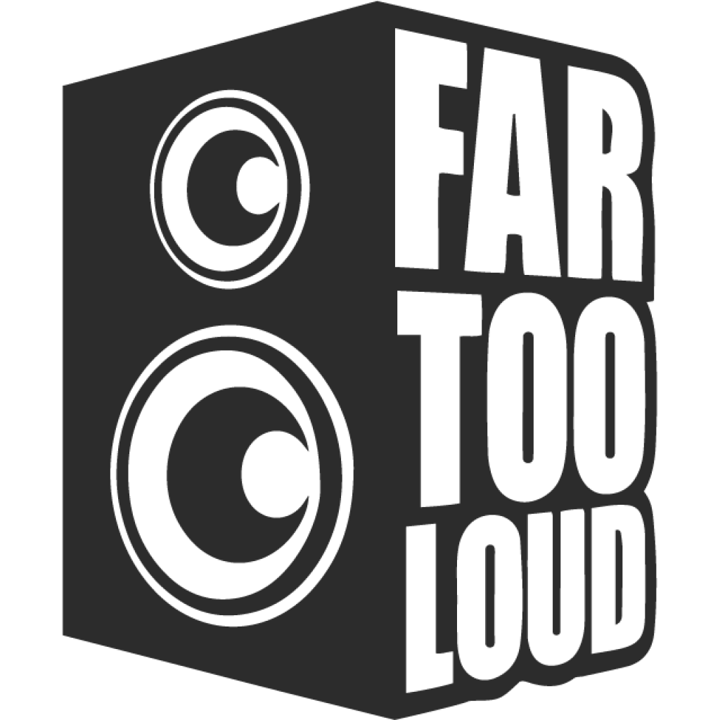 Far Too Loud samolepka Far Too Loud samolepka