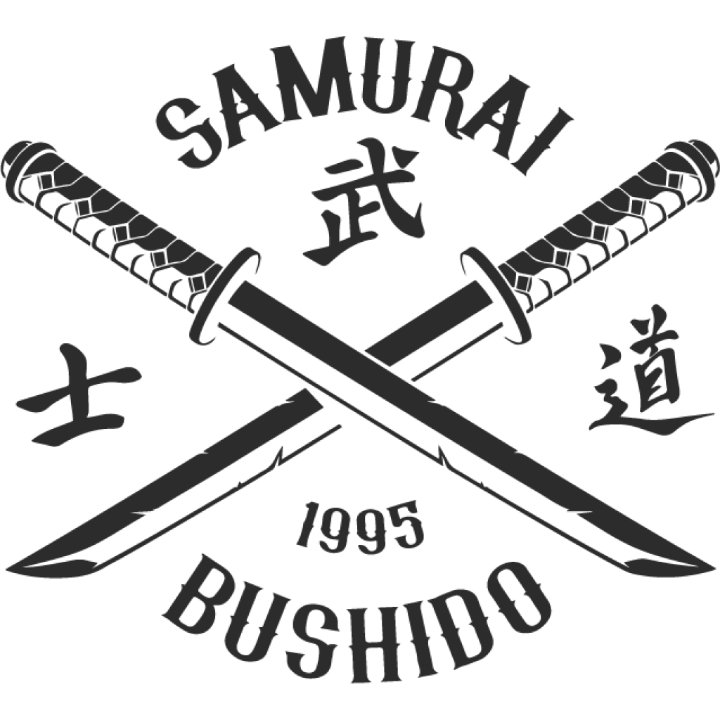 Samurai Bushido samolepka Samurai Bushido samolepka