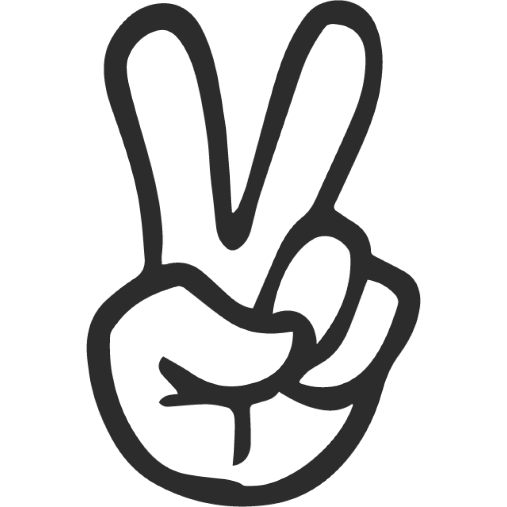 Peace samolepka Peace samolepka