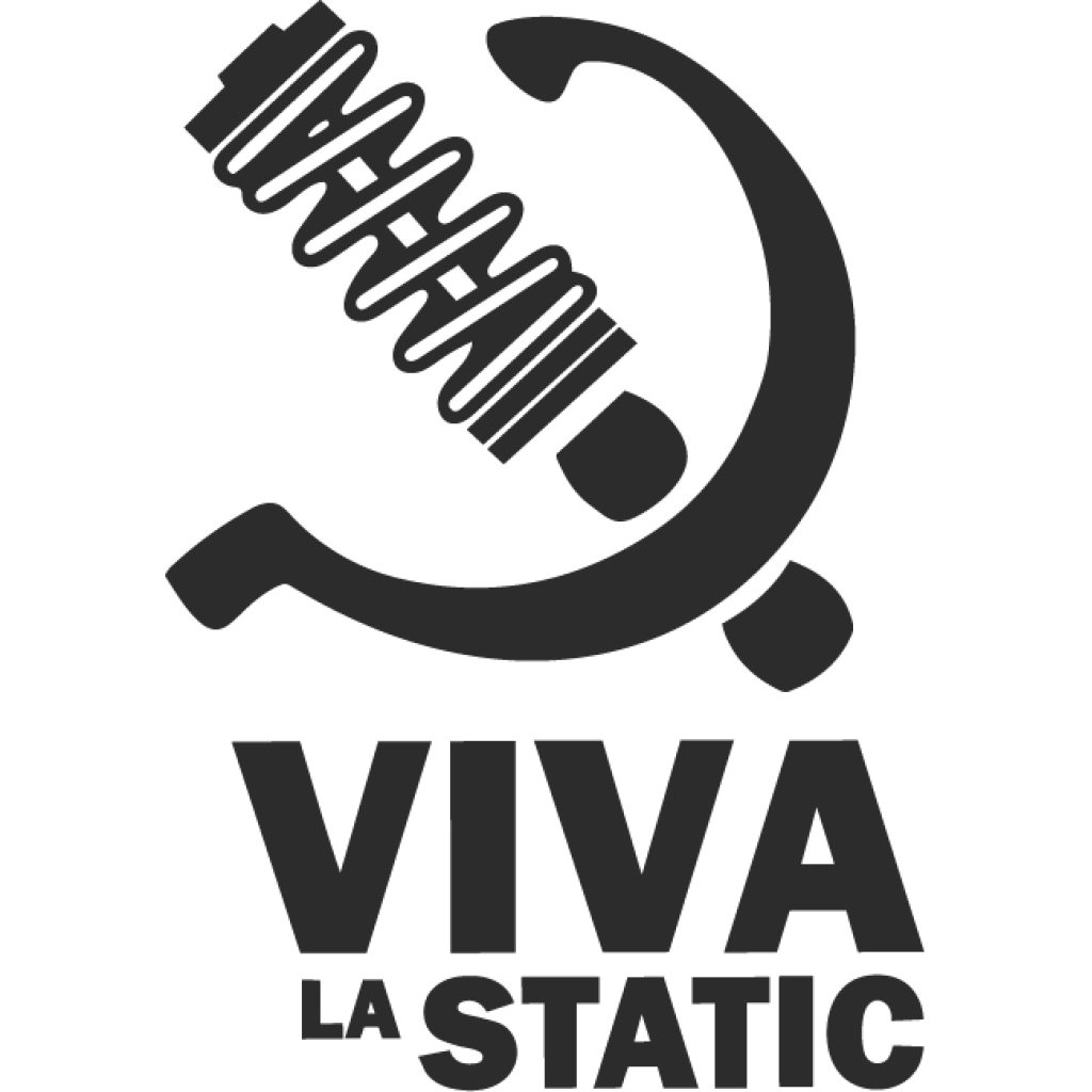Viva La Static samolepka Viva La Static samolepka