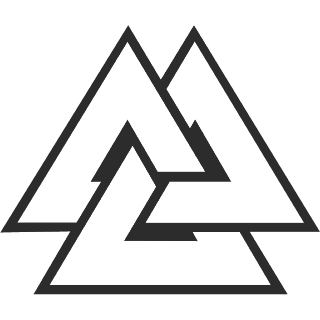 Valknut samolepka Valknut samolepka