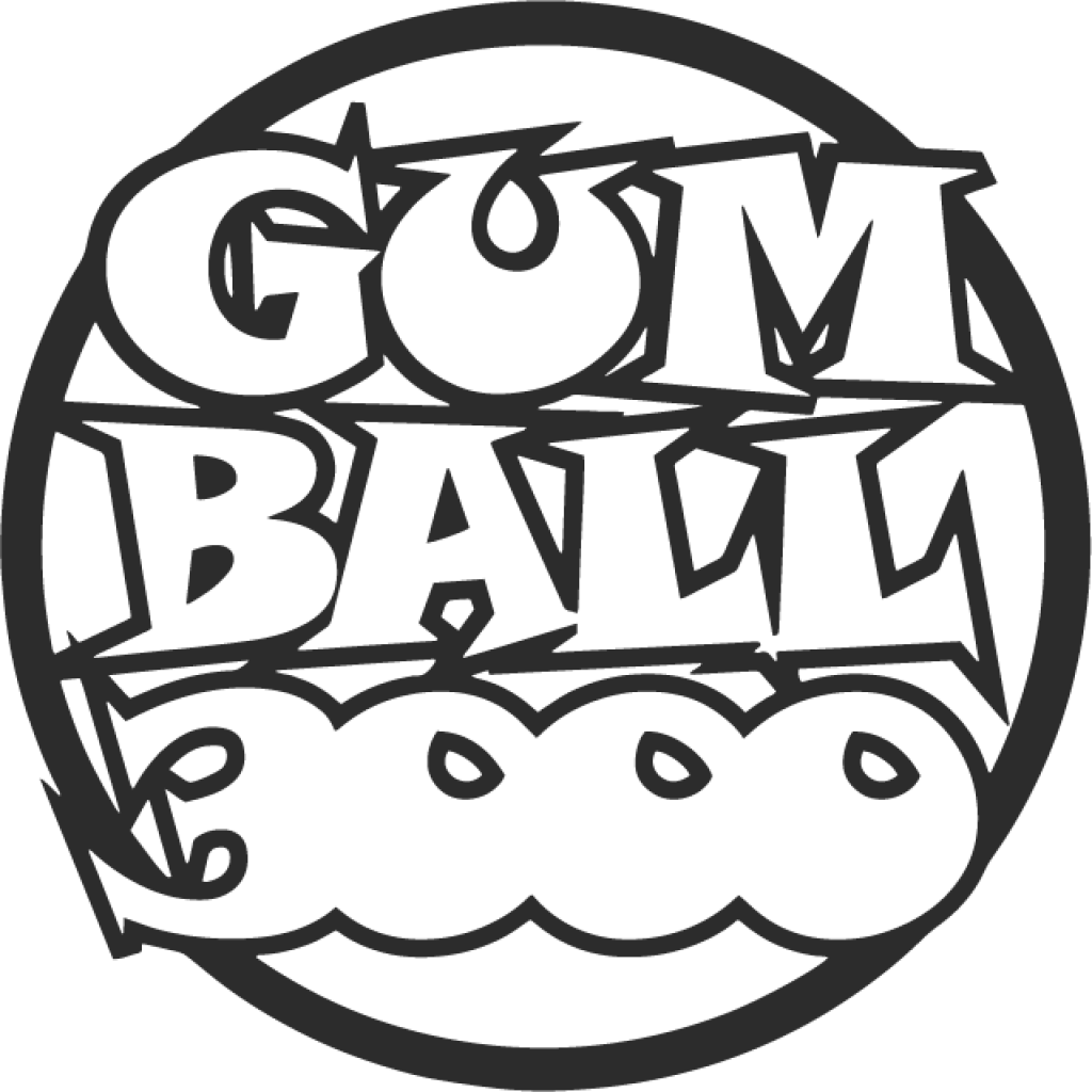 Gumball 3000 samolepka Gumball 3000 samolepka