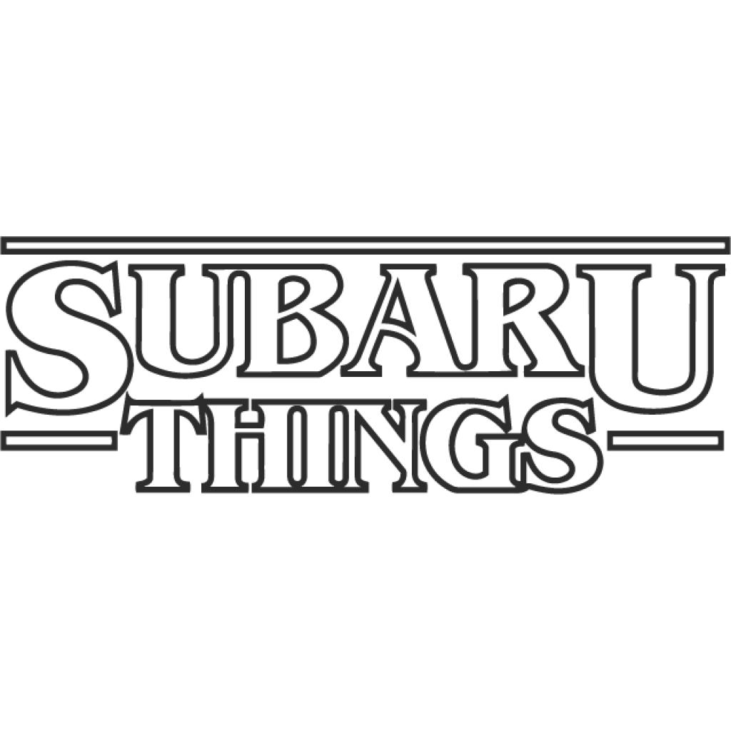 Subaru Things samolepka Subaru Things samolepka