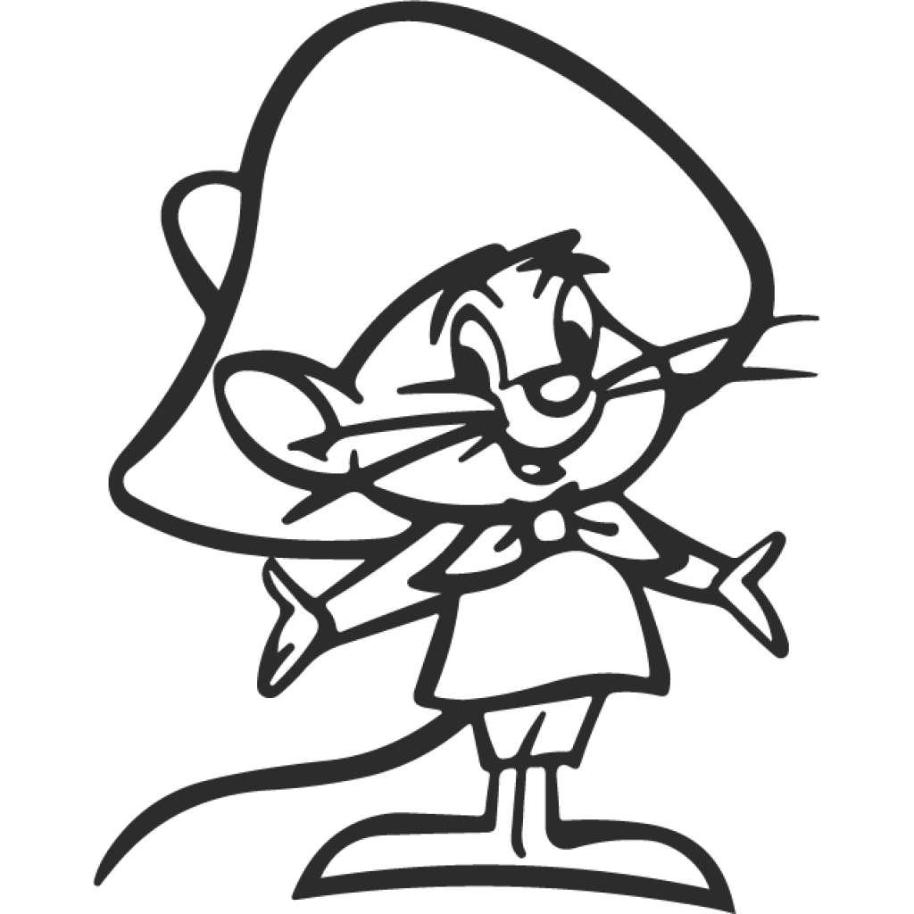Speedy Gonzales samolepka Speedy Gonzales samolepka