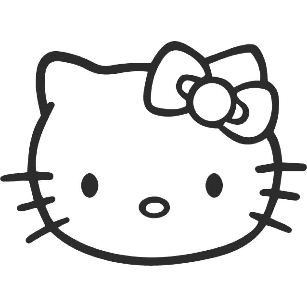 Hello Kitty samolepka Hello Kitty samolepka