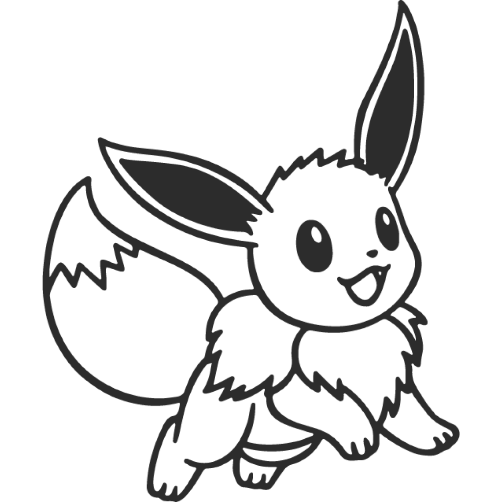 Eevee samolepka Eevee samolepka