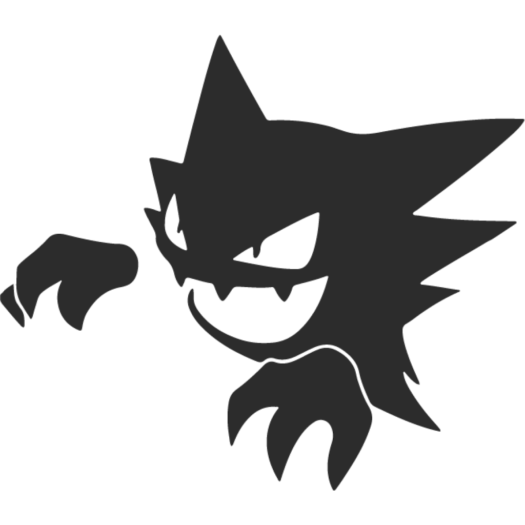 Haunter samolepka Haunter samolepka