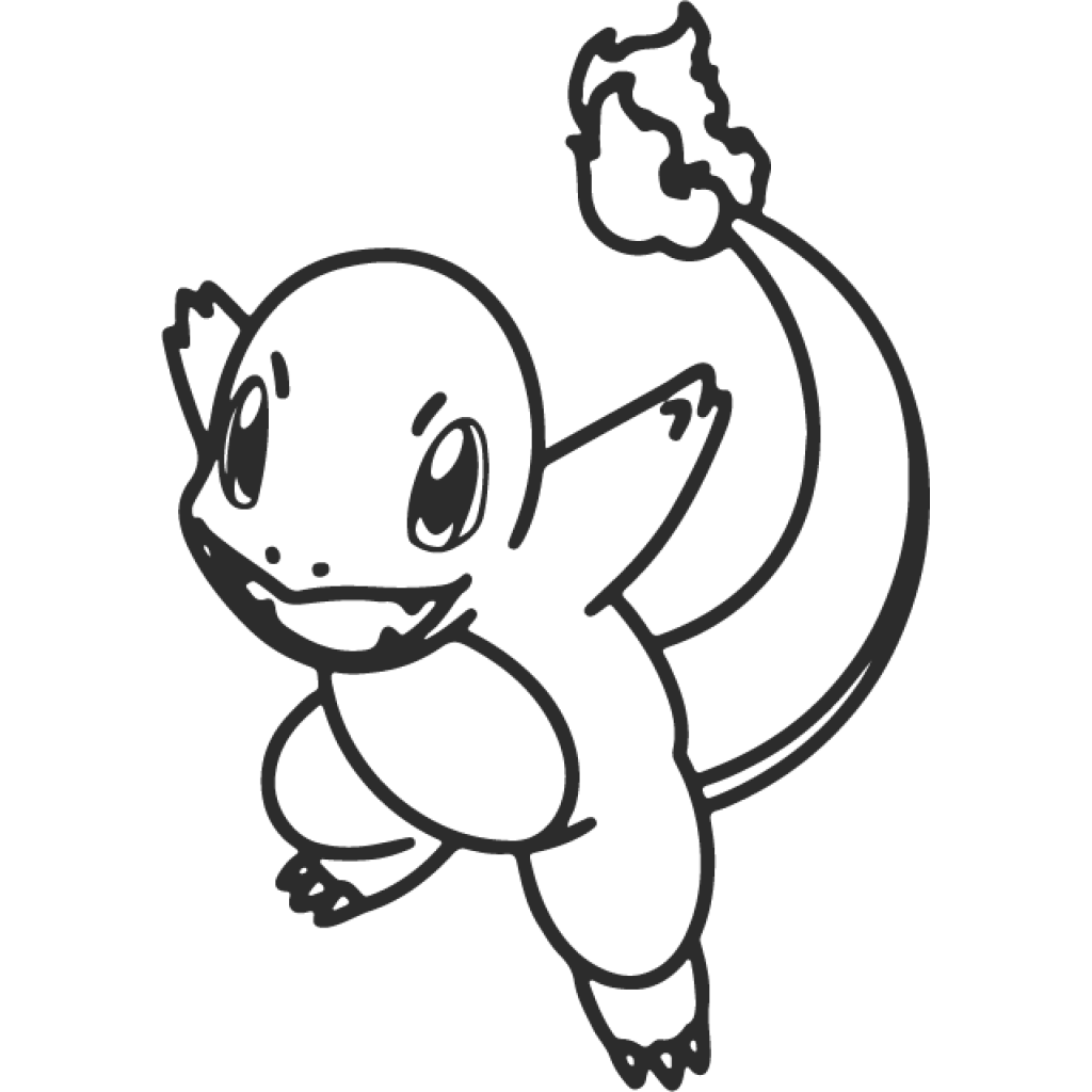 Charmander samolepka Charmander samolepka