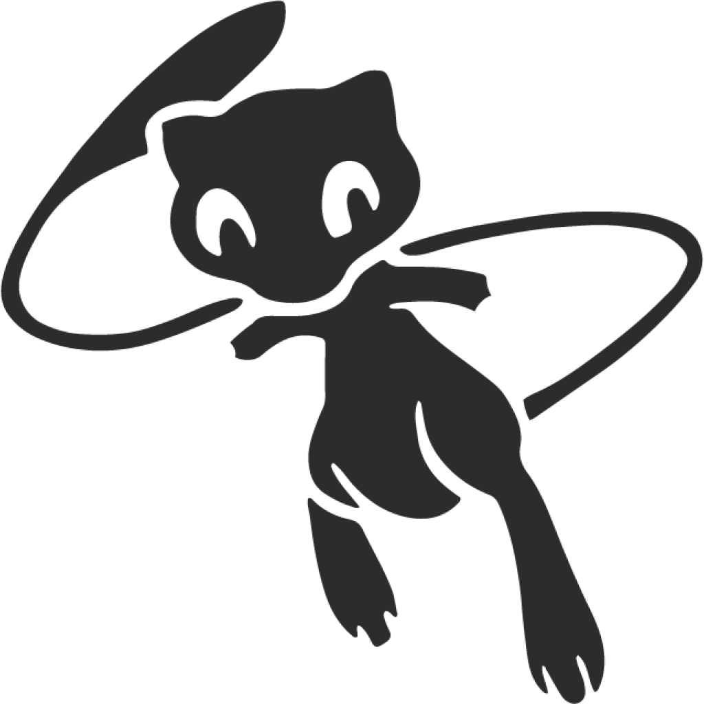 Mew samolepka Mew samolepka