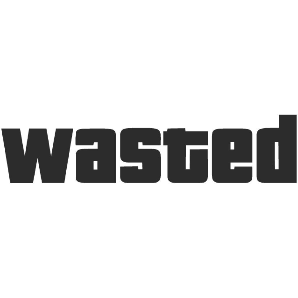 Wasted II samolepka Wasted II samolepka