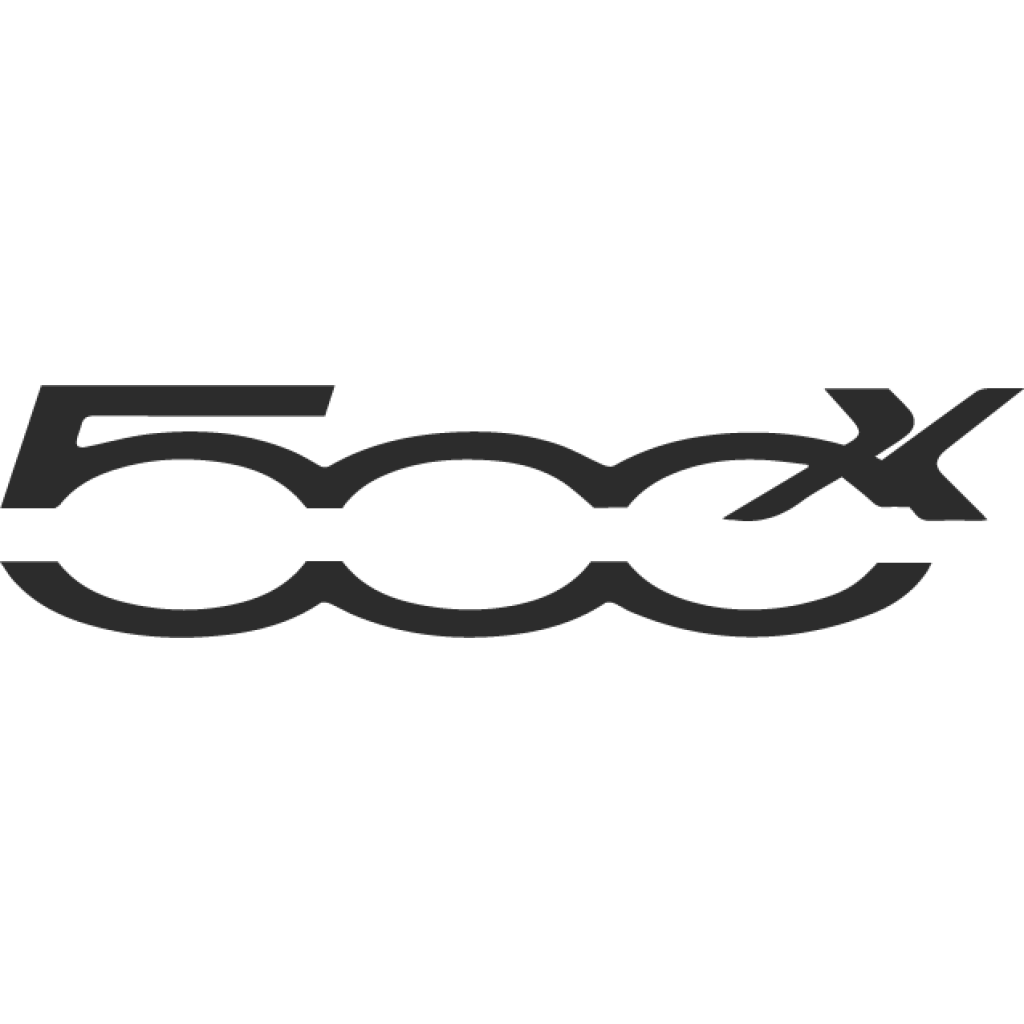 Fiat 500x samolepka Fiat 500x samolepka