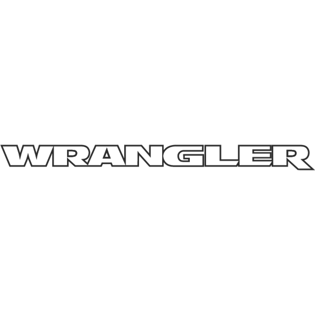 Wrangler II samolepka Wrangler II samolepka