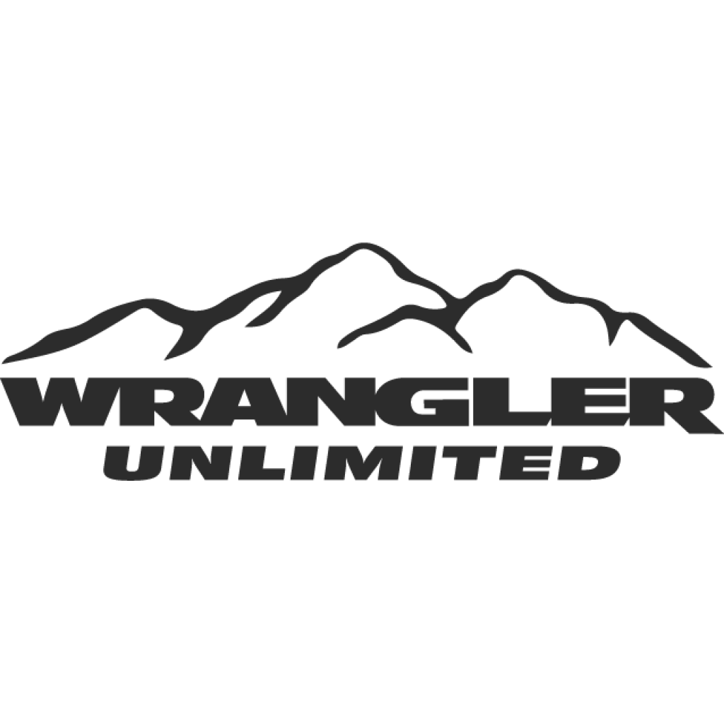 Wrangler Unlimited III samolepka Wrangler Unlimited III samolepka