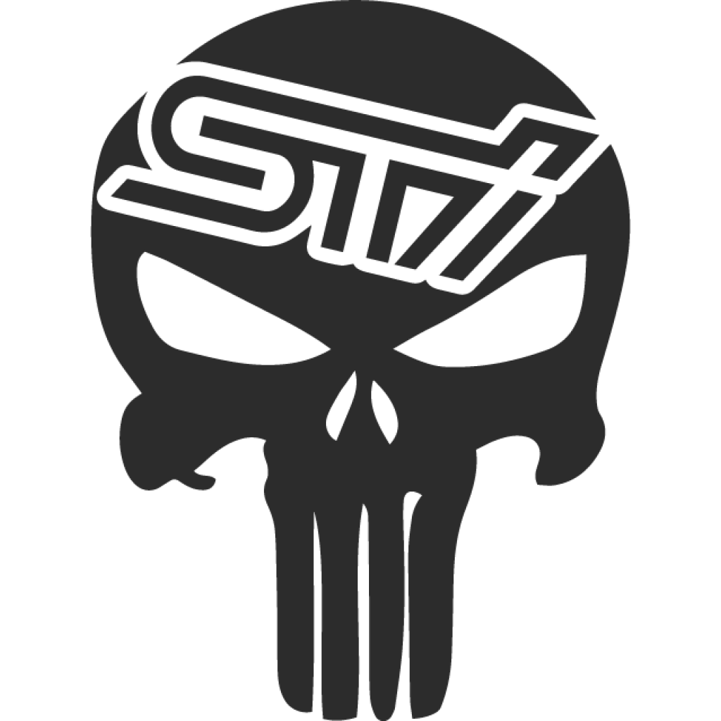 STI Punisher samolepka STI Punisher samolepka