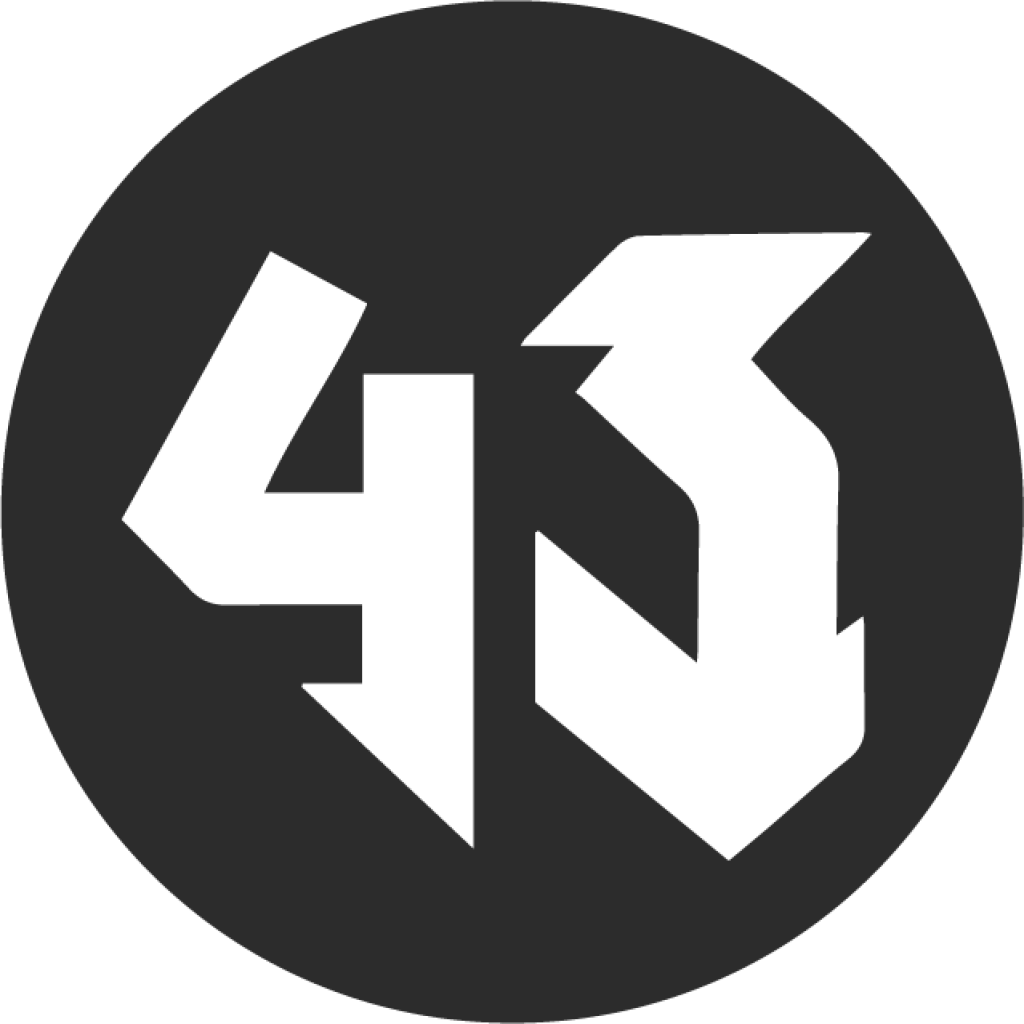 43 samolepka 43 samolepka