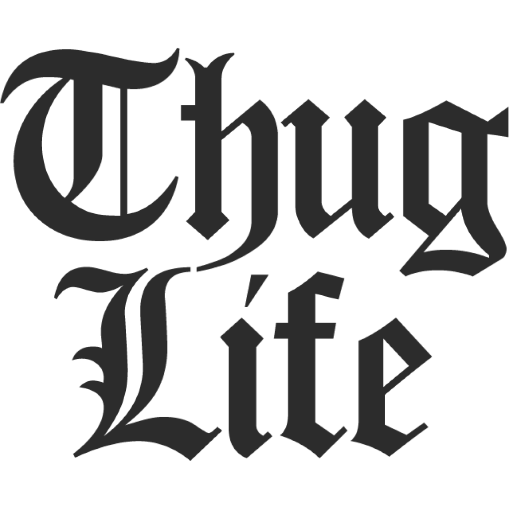 Thug Life samolepka Thug Life samolepka