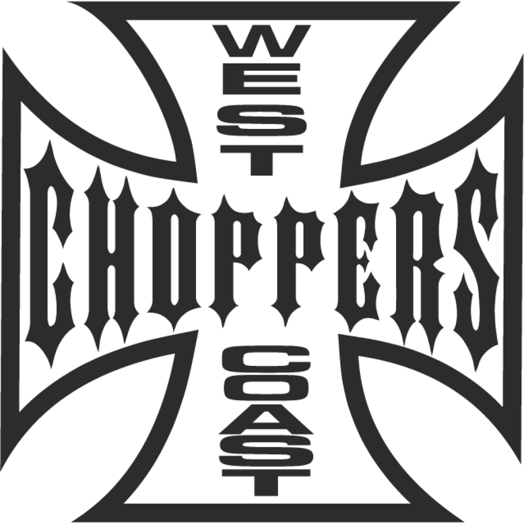 West Coast Choppers II samolepka West Coast Choppers II samolepka