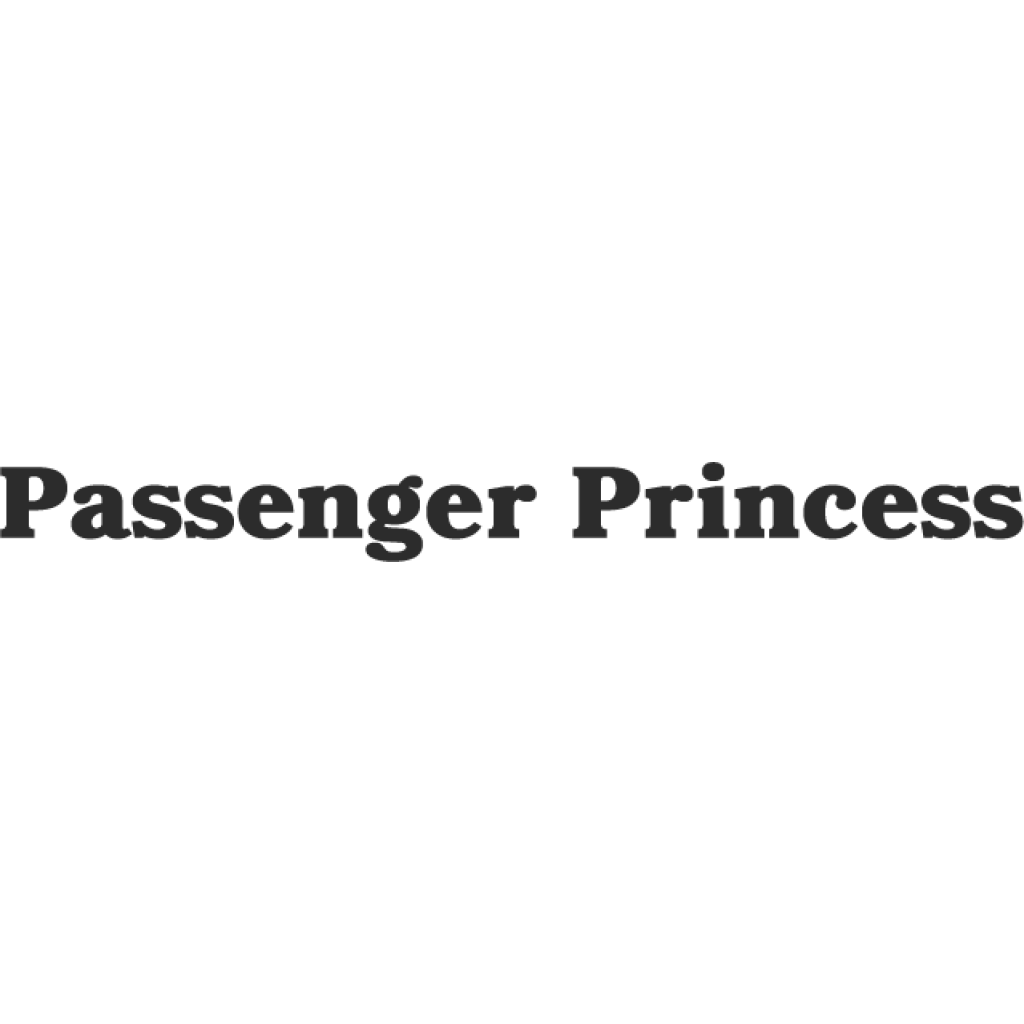 Passenger Princess samolepka Passenger Princess samolepka