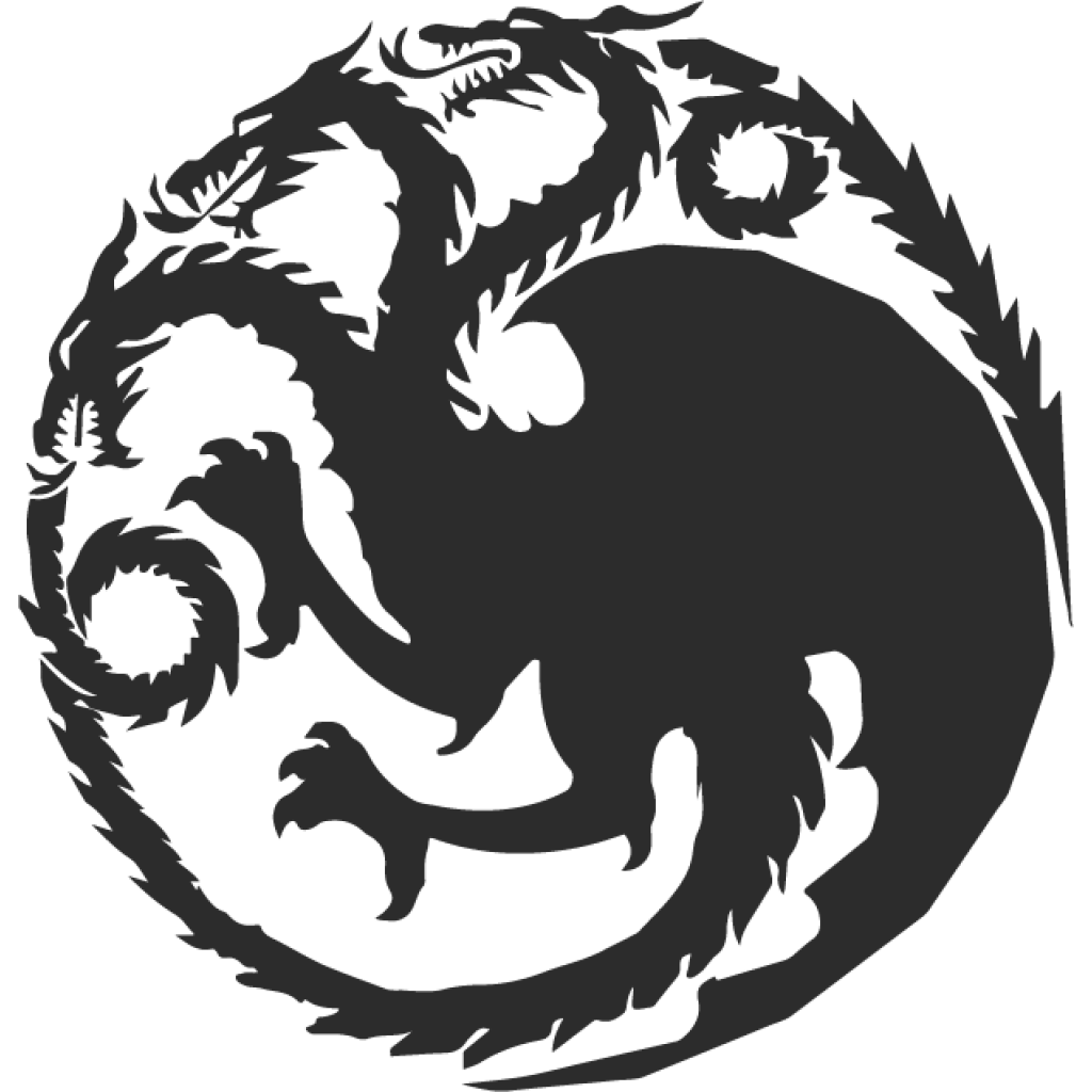 Targaryen samolepka Targaryen samolepka