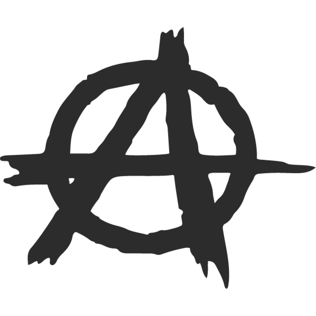 Anarchy samolepka Anarchy samolepka