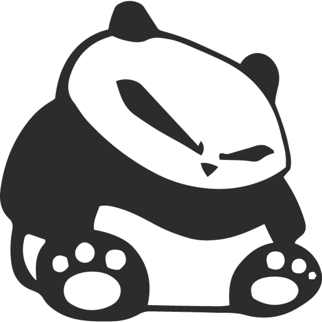 JDM panda samolepka JDM panda samolepka