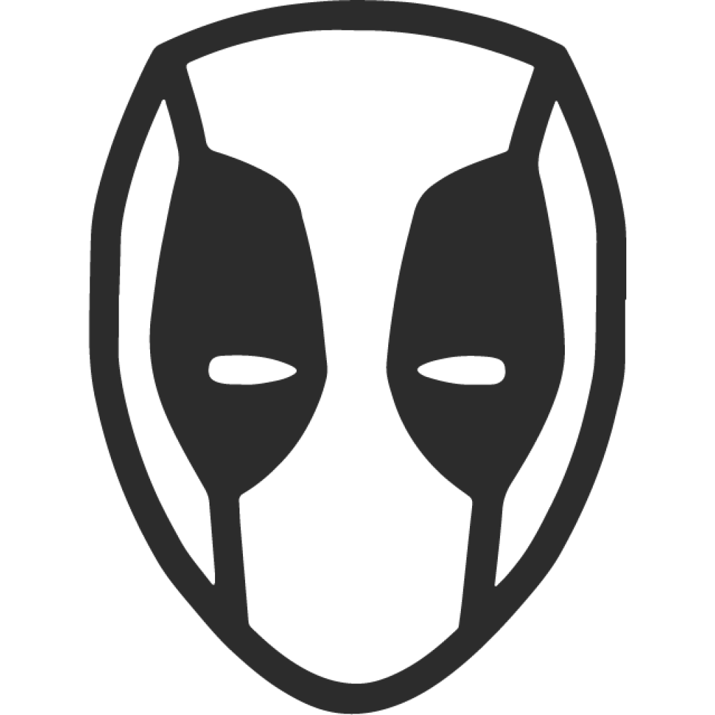 Deadpool III samolepka Deadpool III samolepka