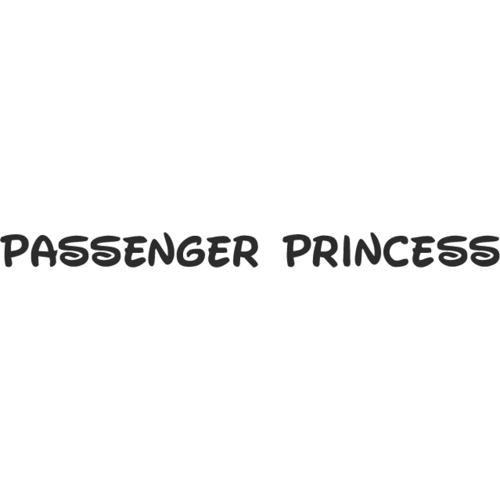 Passenger Princess II samolepka Passenger Princess II samolepka