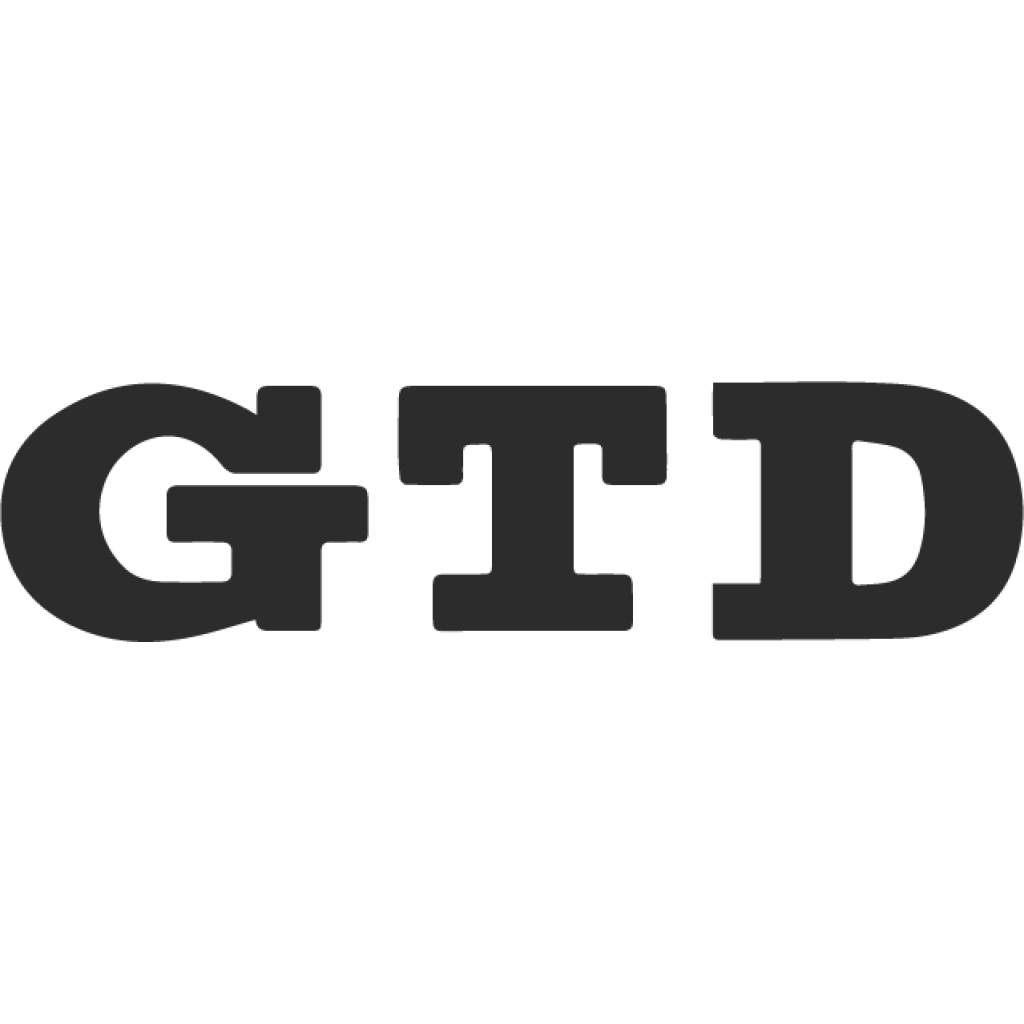 GTD samolepka GTD samolepka