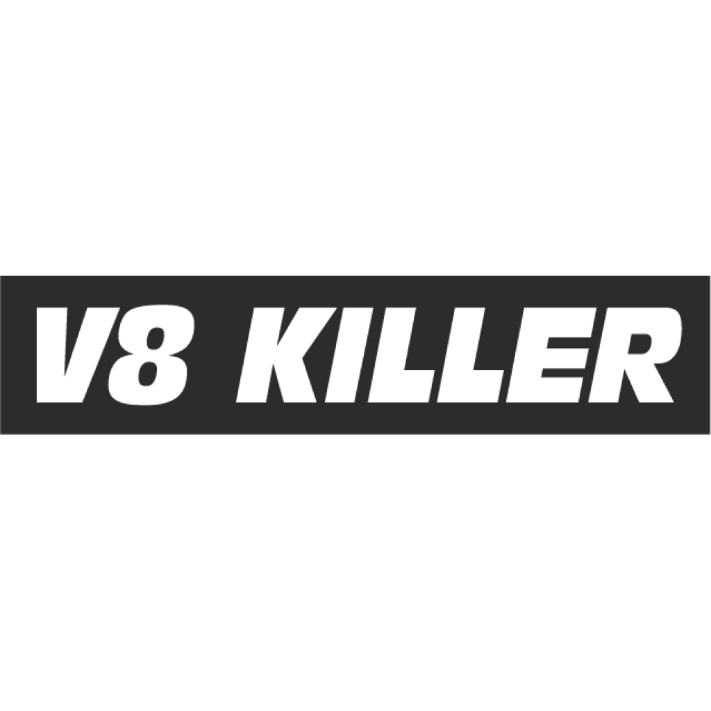 V8 killer samolepka