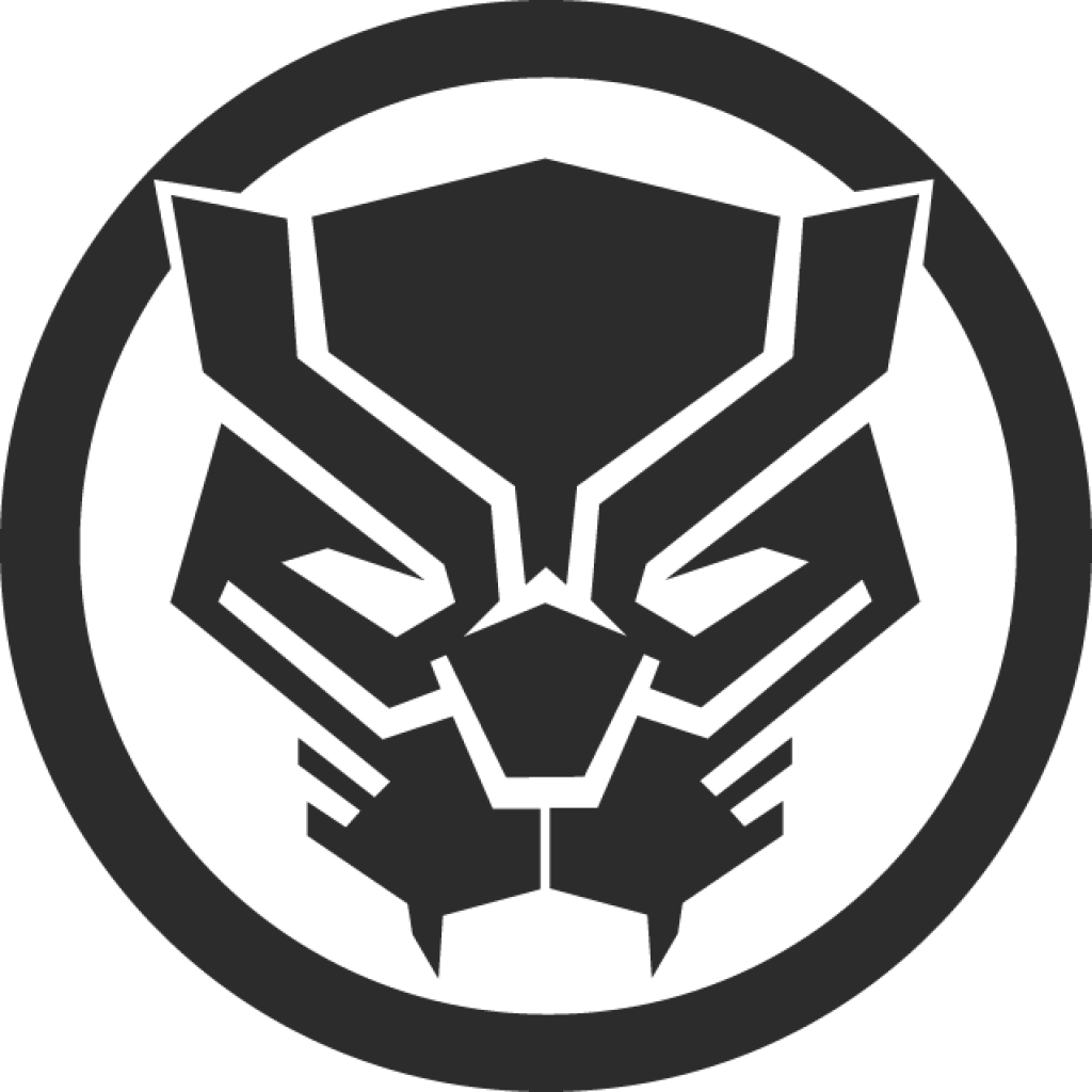 Black Panther II samolepka Black Panther II samolepka