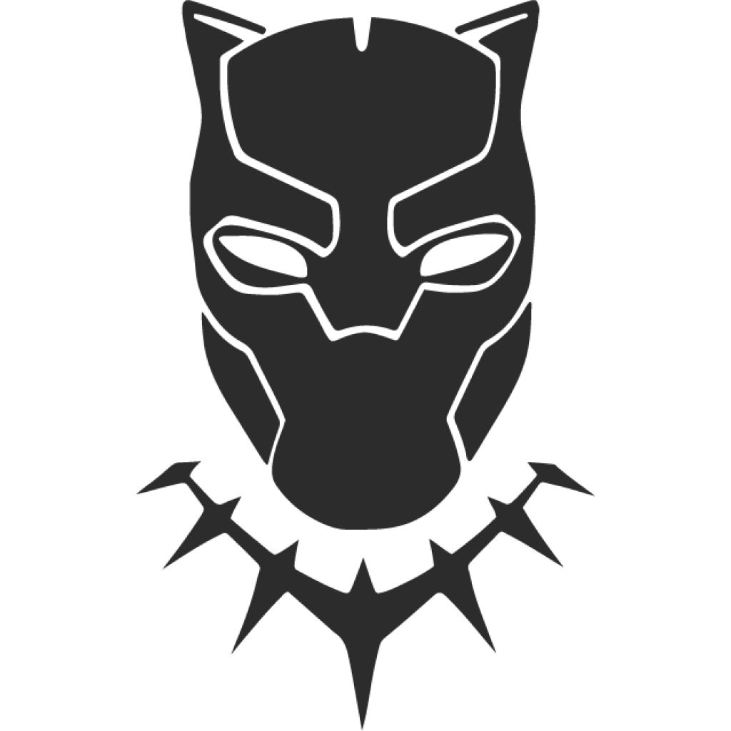 Black Panther IV samolepka Black Panther IV samolepka