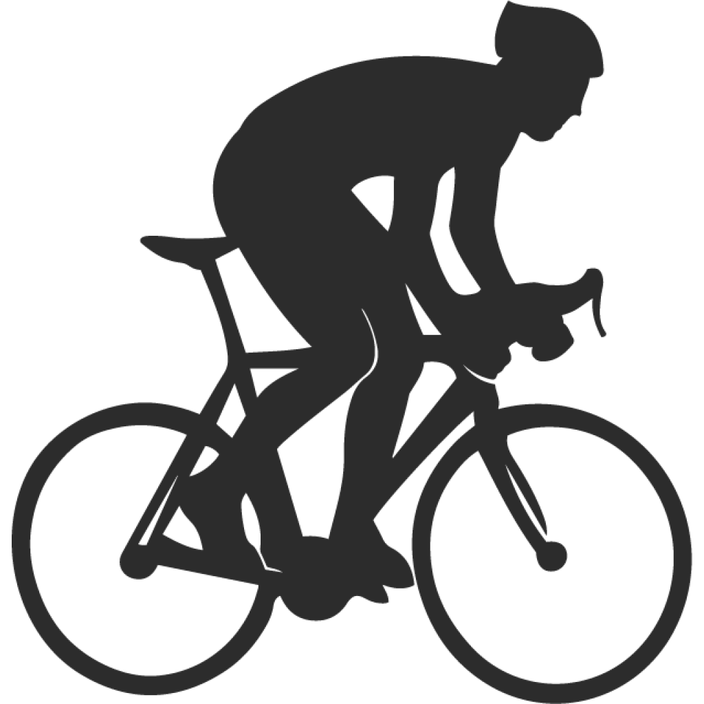 Cyklista samolepka Cyklista samolepka