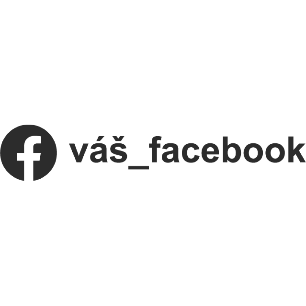 Facebook profil II samolepka Facebook profil II samolepka