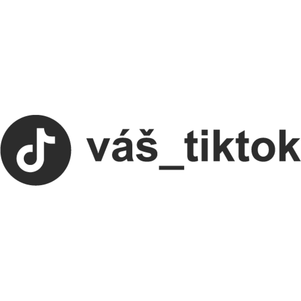 TikTok profil II samolepka