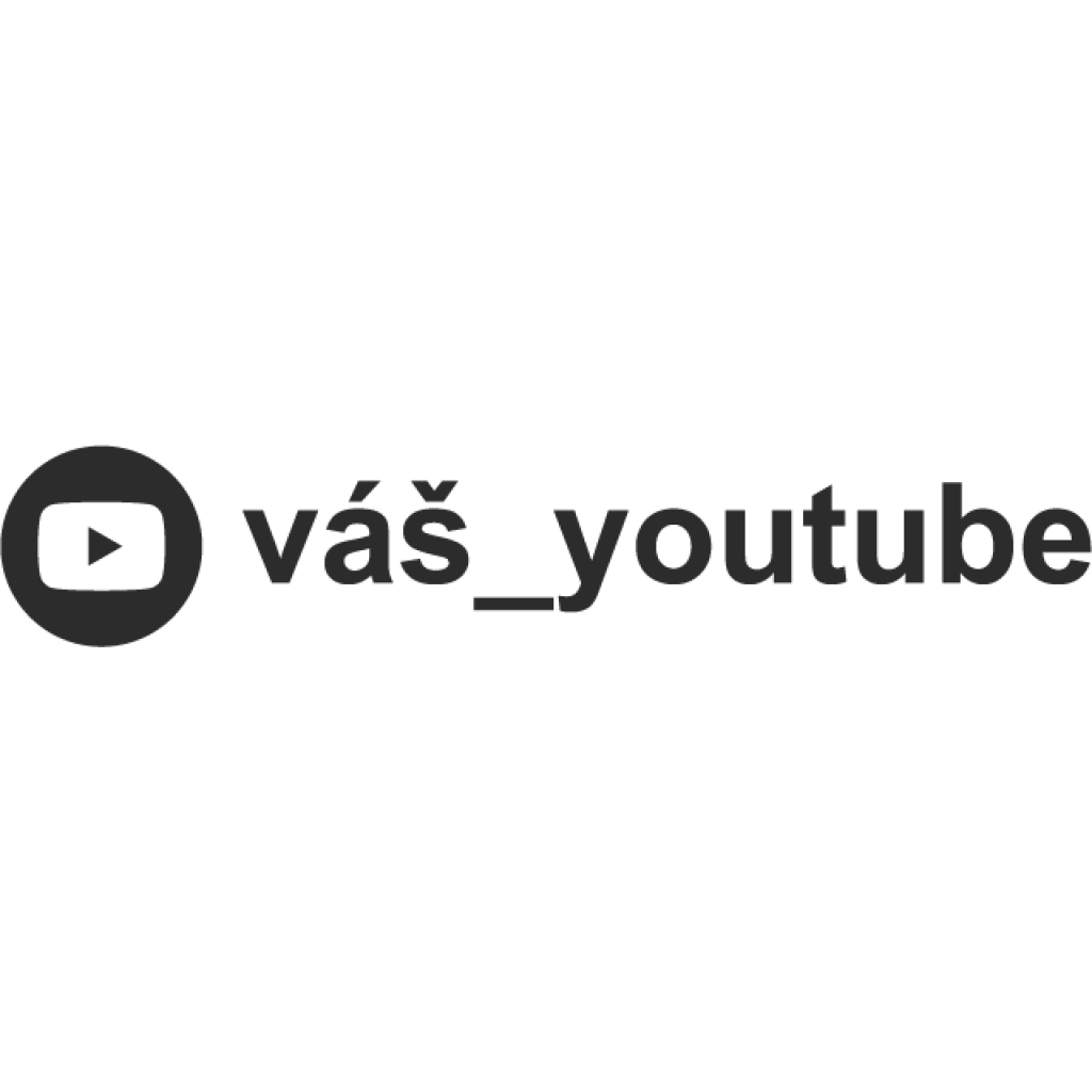 Youtube profil II samolepka Youtube profil II samolepka