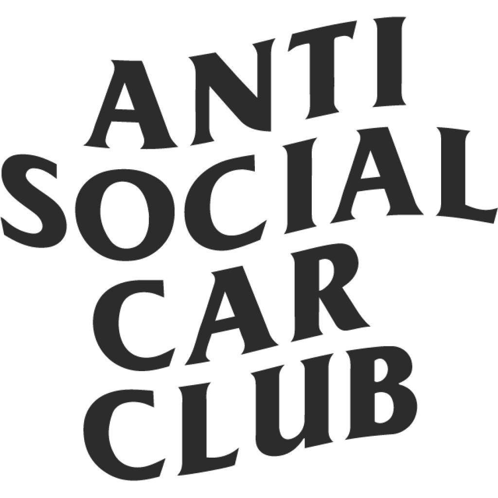 Anti Social Car Club samolepka Anti Social Car Club samolepka