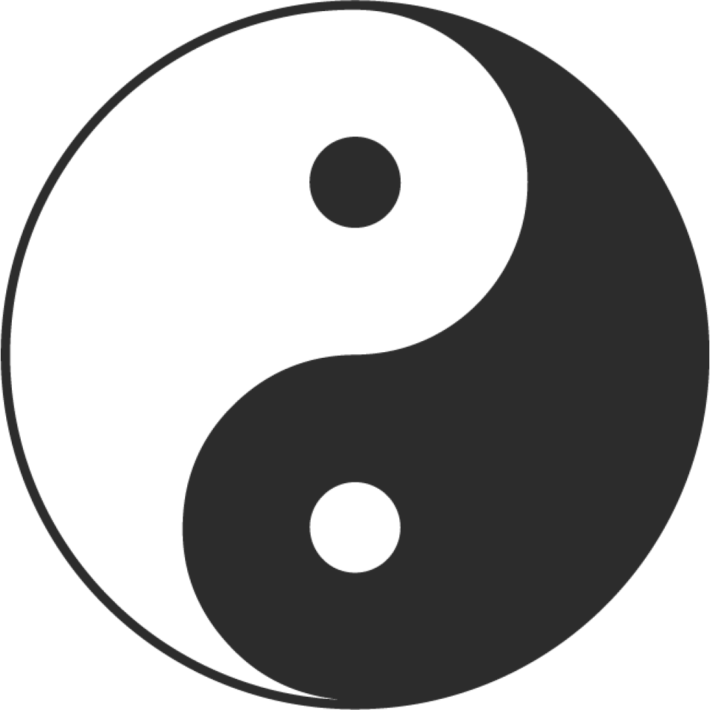 Yin-Yang samolepka Yin-Yang samolepka