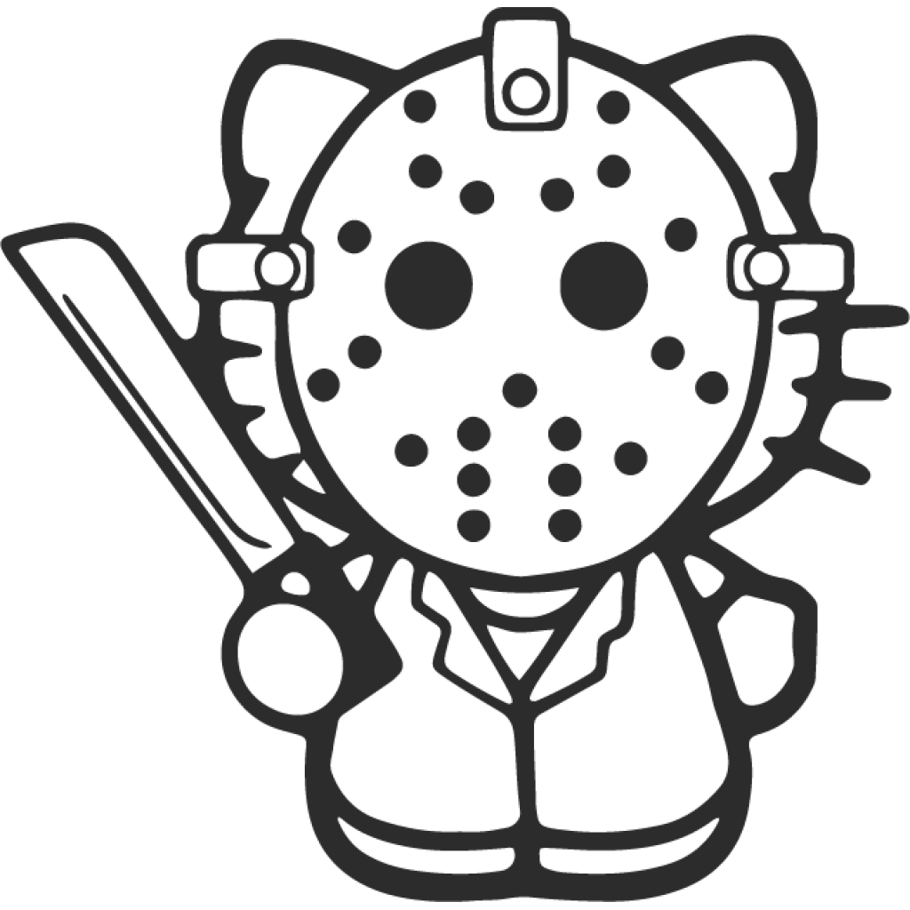 Hello Kitty Jason samolepka Hello Kitty Jason samolepka