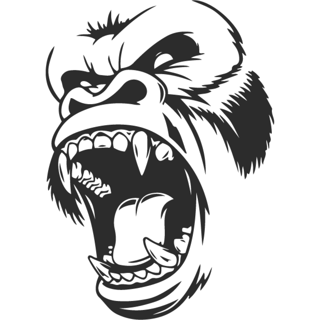 Angry Gorilla II samolepka Angry Gorilla II samolepka