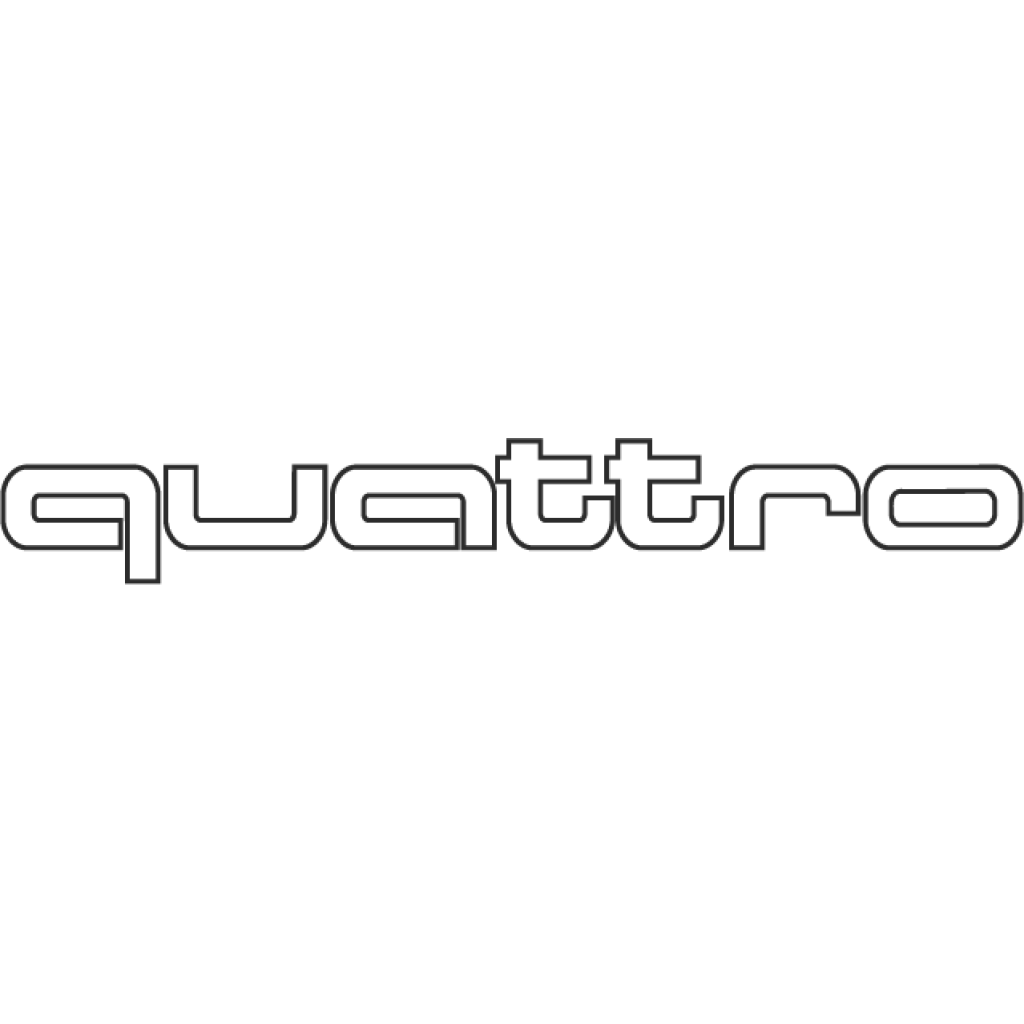 Audi Quattro II samolepka Audi Quattro II samolepka