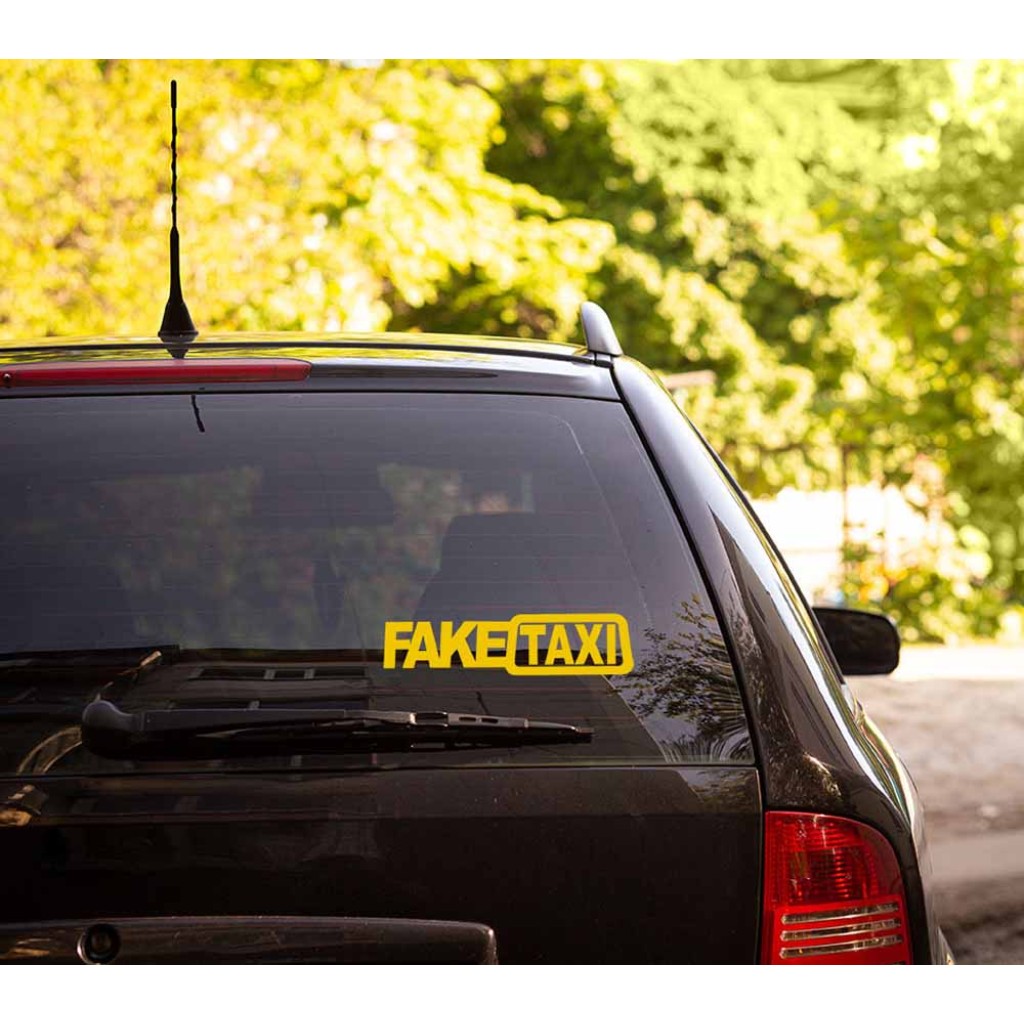 Fake Taxi samolepka Fake Taxi samolepka