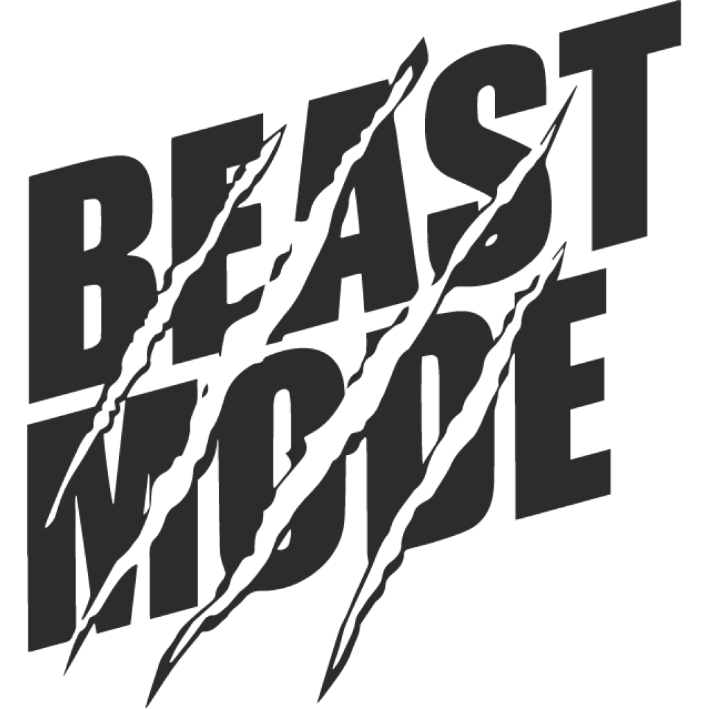 Beast Mode II samolepka Beast Mode II samolepka