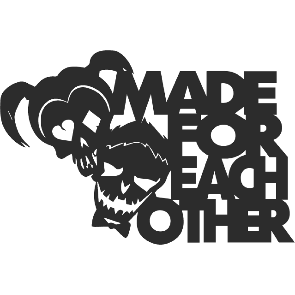 Made for each other samolepka Made for each other samolepka