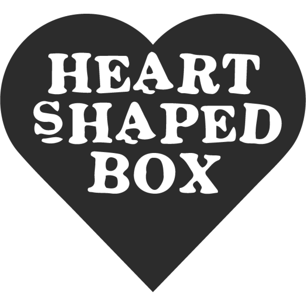 Heart Shaped Box samolepka Heart Shaped Box samolepka