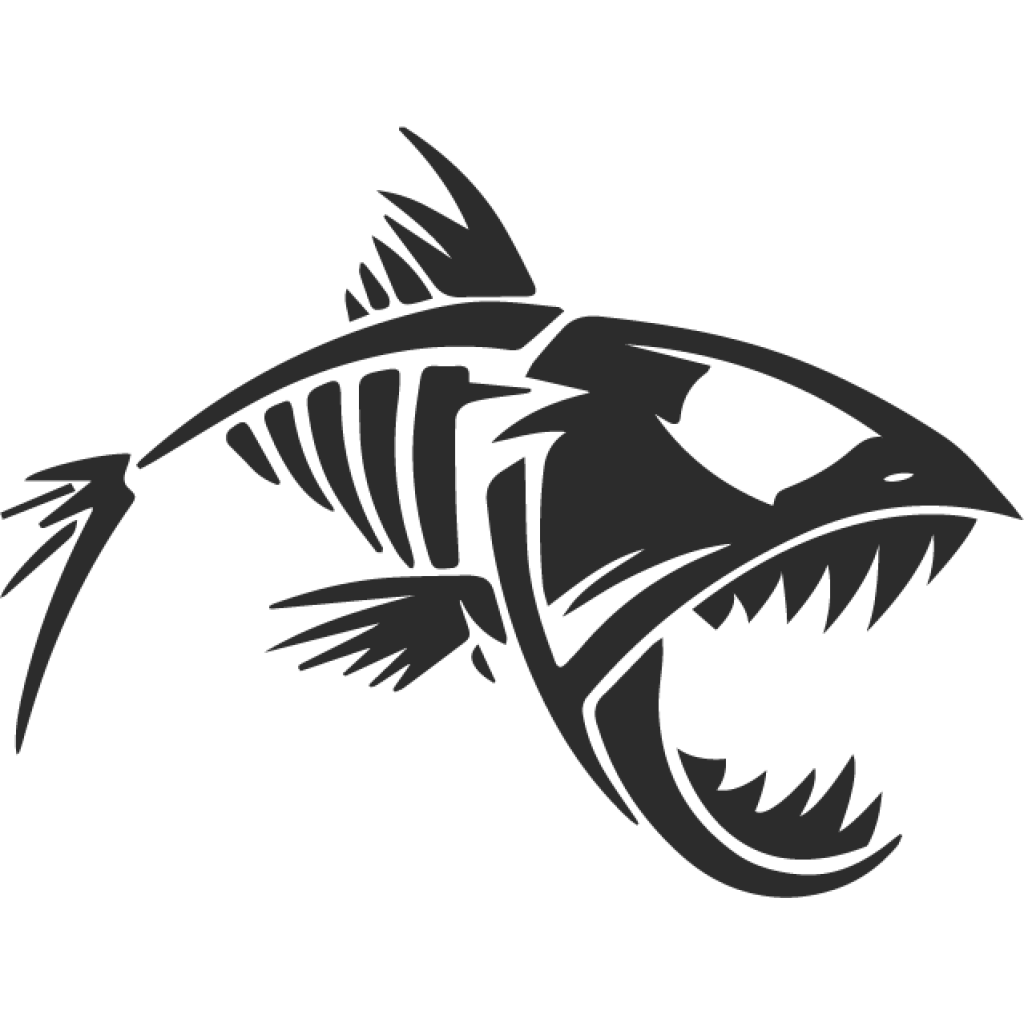 Fish tribal samolepka Fish tribal samolepka
