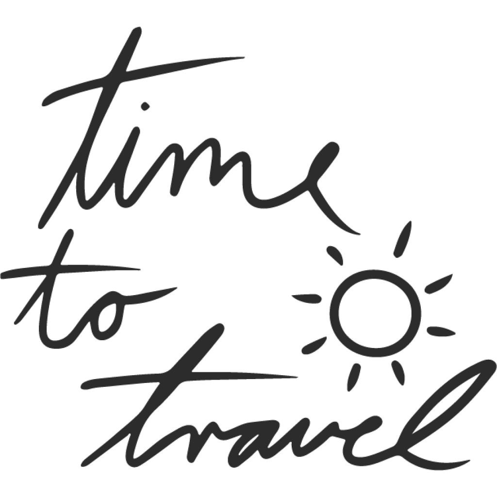 Time to travel samolepka Time to travel samolepka