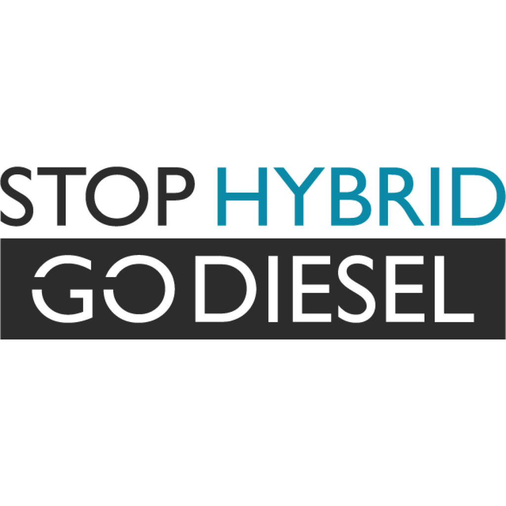 Stop Hybrid Go Diesel II samolepka Stop Hybrid Go Diesel II samolepka