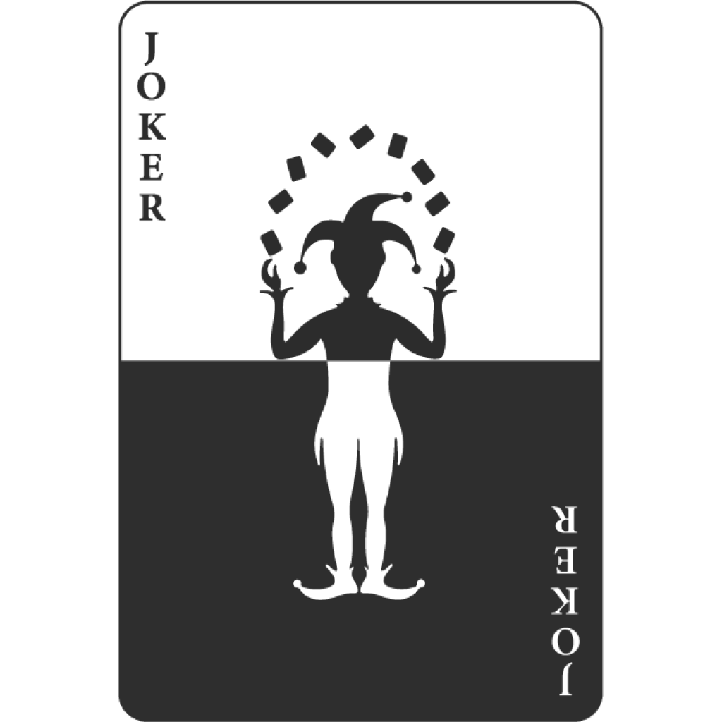Joker Karta III samolepka Joker Karta III samolepka